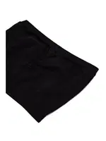 Kadın Straplez Büstiyer Balensiz Sütyen Esnek Rahat Kumaş ÖTS 6074 Siyah detay görünüm