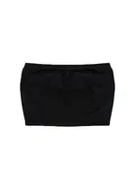 Kadın Straplez Büstiyer Balensiz Sütyen Esnek Rahat Kumaş ÖTS 6074 Siyah farklı açı