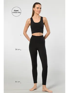 Türen Süper Yüksek Bel Kadın Tayt Türen 3703 - Alternatif Görünüm