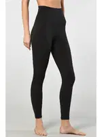 Süper Yüksek Bel Kadın Tayt Türen 3703 Siyah görsel 4