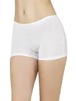 Kadın Süprem Pamuklu Boxer Özkan 0412 Beyaz farklı açı