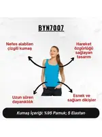 Kadın Turkuaz Sporcu Atleti  Darkzone BYN7007 farklı açı