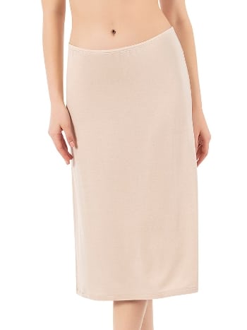 Kadın Viskon Diz Altı Orta Boy Astar Jüpon Kombinezon Özkan 26992