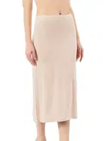 Kadın Viskon Diz Altı Uzun Astar Jüpon Kombinezon Özkan 26975 Ten görsel 4