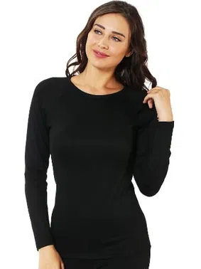 Özkan Kadın Viskon Uzun Kollu Yuvarlak Simit Yaka Termal İçlik Özkan 23612