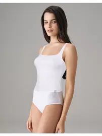 Doreanse Kadın %92 Pamuk Fitilli Kare Yaka Atlet Doreanse 9328