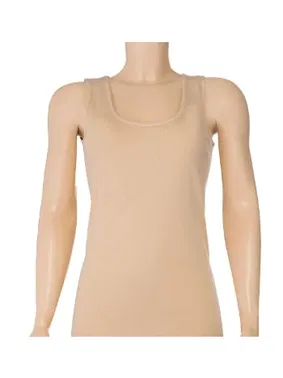 Yıldız Çamaşır Kalın Askılı Ten 3'lü Paket Pamuk Kadın Atlet Yıldız 2039