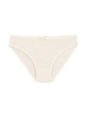 Yıldız Çamaşır Kalpli Ekru 6'lı Paket Pamuk Kadın Bikini Külot Yıldız 3577 - Alternatif Görünüm