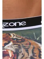 Kaplan Desenli 3D Yeşil Boxer Darkzone DZN1094 farklı açı