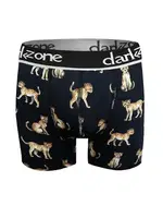 Kaplan Desenli Siyah Erkek Boxer Darkzone DZN2690 görsel 4