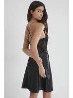 Kaplı Saten Dantelli Gecelik Sabahlık Takımı Pierre Cardin 4050  Siyah görsel 29