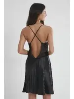 Kaplı Saten Dantelli Gecelik Sabahlık Takımı Pierre Cardin 4050  Siyah görsel 30