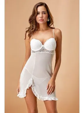 Nurteks Kaplı Şifon Gecelik Nurteks 5736