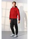 Kapşonlu Jogger Erkek Kırmızı Eşofman Pijama Takımı Doreanse 25K4538