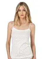 Kaşkorse Fitilli Esnek Viskon İnce Askılı Kadın Atlet Özkan 26763  Ekru görsel 5