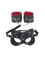 Kedi Maske El Kelepçesi Harness Set missisX 6026 Siyah