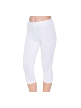 Yıldız Çamaşır Kemerli Beyaz 3'lü Paket Likralı Kısa Kadın Tayt Yıldız 3649 - Alternatif Görünüm