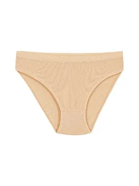 Yıldız Çamaşır Kemerli Ten 6'lı Paket Kadın Pamuk Bikini Külot Yıldız 3720 - Alternatif Görünüm