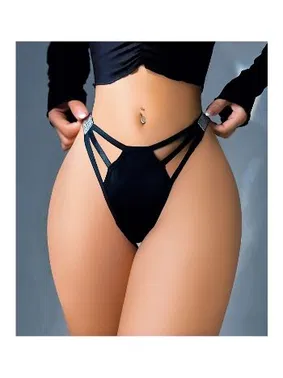 NightLight Kenarı Simli Fantezi Tanga NightLight 9146