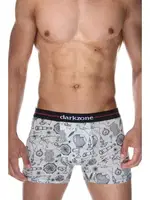 Keşif Desenli Erkek Boxer (Dijital Baskılı) Darkzone DZN2068 detay görünüm