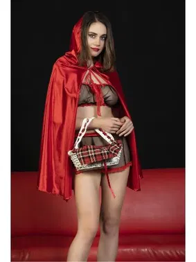 Gallipoli Kırmızı Başlıklı Kız Kostümü Gallipoli MGP6596 - Alternatif Görünüm