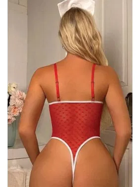 For Dreams Kırmızı Fantezi Hemşire Kostümü For Dreams 8480 - Alternatif Görünüm