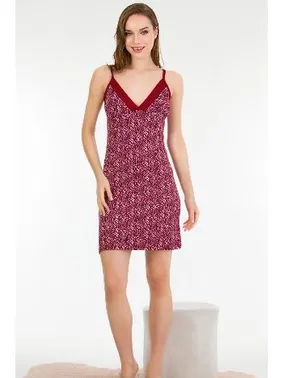 Lady Kırmızı Gecelik Lady 6176