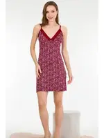 Kırmızı Gecelik Lady 6176 Kırmızı