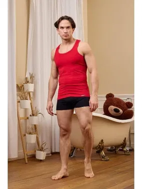 Darkzone Kırmızı Pamuklu Erkek Atlet  Darkzone DZN7206