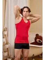 Kırmızı Pamuklu Erkek Atlet  Darkzone DZN7206 görsel 5