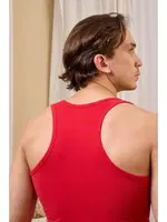 Kırmızı Pamuklu Erkek Atlet  Darkzone DZN7206 görsel 8