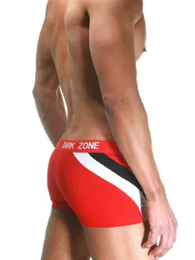 Darkzone Kırmızı Parçalı Desenli Erkek Boxer Darkzone DZN4106 - Alternatif Görünüm