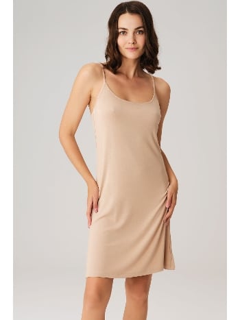 Viskon İnce İp Askılı Kısa Elbise Altı Kombinezon Anıl 0625