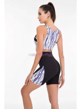 Lady Kısa Tayt Büstiyer Spor Takım Lady 4005 - Alternatif Görünüm