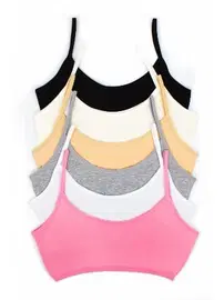 Öts İç Giyim Kız Büstiyer Likralı Ip Askılı ÖTS 6100 - 6 ADET