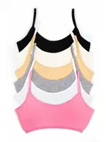 Kız Büstiyer Likralı Ip Askılı ÖTS 6100 - 6 ADET