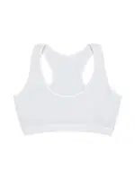 Kız Büstiyer Likralı %96 Pamuk ÖTS 6104 - 6 ADET Beyaz