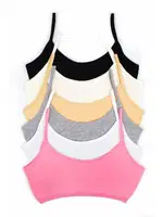 Kız Büstiyer Renkli Likralı %96 Pamuk Renk Seçenekleri ÖTS 6100 - 6 ADET