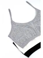 Kız Büstiyer Renkli Likralı %96 Pamuk Renk Seçenekleri ÖTS 6100 - 6 ADET farklı açı