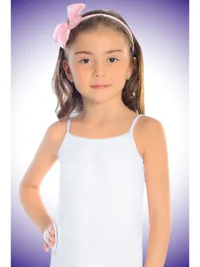 Öts İç Giyim Kiz Çocuk 6li Atlet Ribana %100 Pamuk ÖTS 8034 - 6 ADET