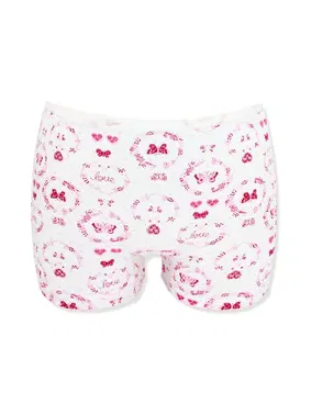 Öts İç Giyim Kız Çocuk Boxer Likralı Karışıkk Desenli Renkli ÖTS 8236 - 6 ADET - Alternatif Görünüm