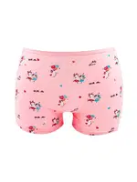 Kız Çocuk Boxer Likralı Sevimli Hayvan Baskılı ÖTS 8239 - 6 ADET Pembe farklı açı