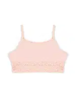 Kız Çocuk Büstiyer Likralı Dantelli ÖTS 6138 - 6 ADET Somon