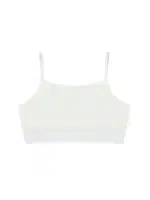 Kız Çocuk Büstiyer Likralı Dantelli ÖTS 6138 - 6 ADET Ekru farklı açı