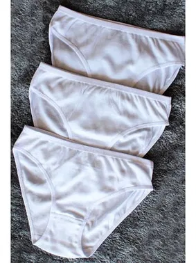 Arma Yıldız Kız Çocuk Külot Beyaz 3lü Paket %100 Pamuklu Arma Yıldız 5532 - Alternatif Görünüm