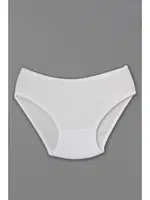 Kız Çocuk Külot Beyaz %100 Pamuk 6li Paket Arma Yıldız 5532 - 6 ADET Beyaz detay görünüm