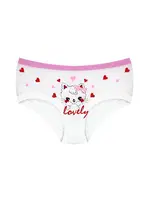 Kız Çocuk Külot Likralı Bel Lastik Detaylı Renklı ÖTS 8216 - 6 ADET detay görünüm