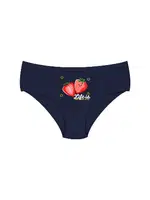 Kız Çocuk Külot Likralı Çilek Baskılı ÖTS 8810 - 6 ADET Lacivert farklı açı