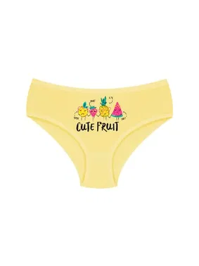Öts İç Giyim Kız Çocuk Külot Likralı Fruit Serisi Uygun Fiyat ÖTS 8814 - 6 ADET - Alternatif Görünüm