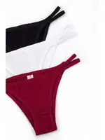 Kız Çocuk Külot Likralı Genç Kız Teenage Serisi ÖTS 4201 - 6 ADET Siyah detay görünüm